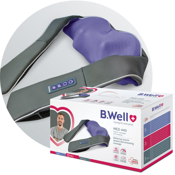 ماساژور مدل B.Well Swiss MED-440 grey
